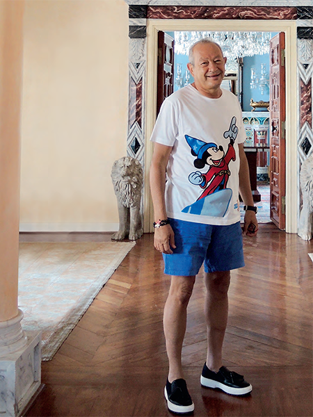 BENNO SCHWINGHAMMER/DPA/DPA PICTURE ALLIANCE. Naguib Sawiris, l’aîné de la fratrie.